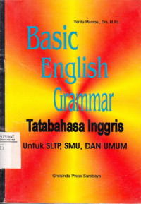 BASIC ENGLISH GRAMMAR TATA BAHASA INGGRIS
