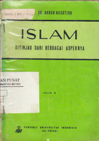 Islam Ditinjau Dari Berbagai Aspeknya Jilid II