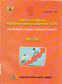 Statistik Keuangan Pemerintah Daerah Kabupaten/Kota