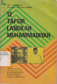 12 Tafsir Langkah Muhammadiyah