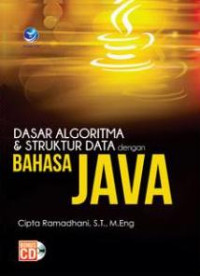 Dasar algoritma dan struktur data dengan bahasa Java