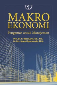 Makro ekonomi : pengantar untuk manajemen