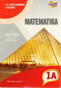 Matematika untuk SMP/MTs kelas VII semester I