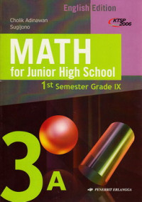 Math for junior high school : 1st semester grade IX