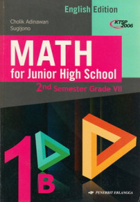 Math for junior high scholl : 2nd semester grade VII