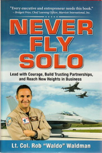 Never fly solo : lead with courage, build trusting partnerships, and reach new heights in business