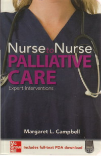 Nurse to Nurse : palliative care expert interventions