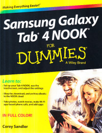 Samsung galaxy tab 4nook for dummies