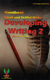 Smart and skillful writer developing writing 2