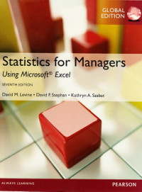 Statistics for manajers : using microsoft excel