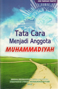 Tata cara menjadi anggota Muhammadiyah