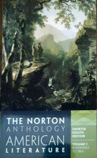 The norton anthology American literature vol. 1
