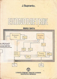 Ekonometrik : buku satu