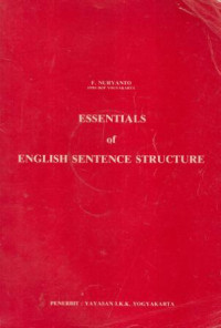 Essentials of english sentence structure
