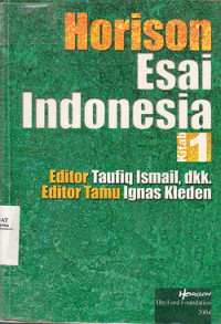 Horison Esai Indonesia : Kitab 1