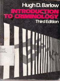 Itroducion to Criminologi