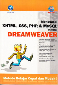 Menguasai XHTML, CSS, PHP & My SQL melalui Dreamweaver