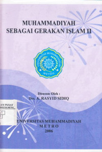 Muhammadiyah Sebagai Gerakan Islam II