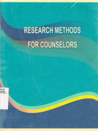 Research Methods For Counselors