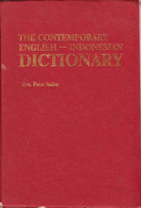 The Contemprorarry English- Indonesia Dictionary
