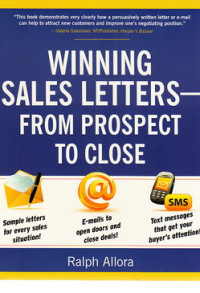 Winning sales latters-from prospect to close