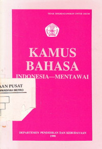 Kamus Bahasa Indonesia - Mentawai