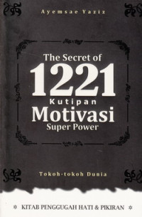 the Secret of 1221 kutipan motivasi super power