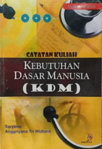 Catatan Kuliah Kebutuhan dasar Manusia (KDM)