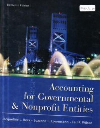 Accounting for governmental and nonprofit entities