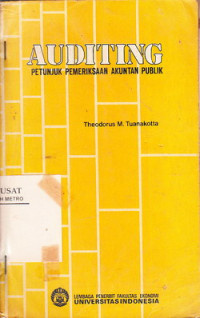 Auditing : Petunjuk Pemeriksaan Akuntan Publik