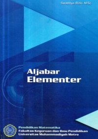 Buku ajar aljabar elementer