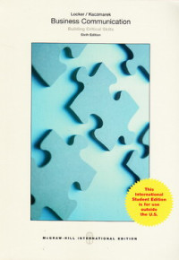 Business communication : building critical skills