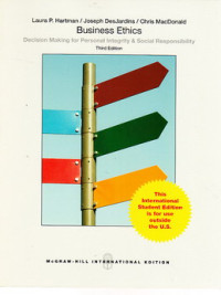 Business ethics : decision making for personal integrity and social responsibility