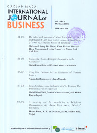 Image of Gadjah Mada international journal of business