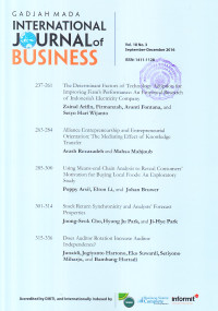 Image of Gadjah Mada international journal of business