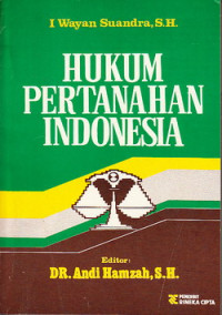 Hukum pertanahan Indonesia