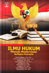 Ilmu hukum menuju modernisasi berbasis pancasila