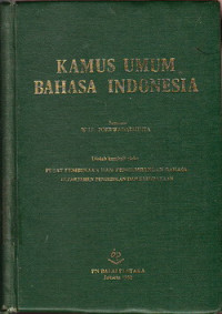 Kamus Umum Bahasa Indonesia