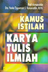 Kamus istilah karya tulis ilmiah