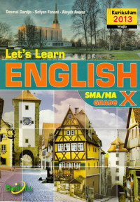 Let's learn English SMA/MA grade X