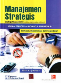 Manajemen strategis buku 1 : formulasi, implementasi dan pengendalian
