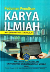 Pedoman penulisan karya ilmiah : PPKI edisi revisi tahun 2020