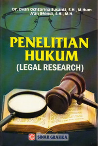 Penelitian hukum = legal research