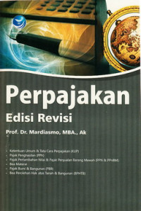 Perpajakan : edisi revisi 2013