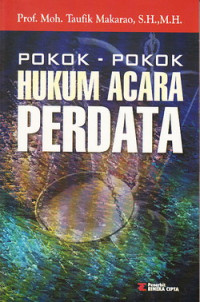 Pokok-pokok hukum acara perdata