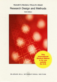 Research design and methods