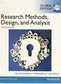 Research methods, design, and analysis