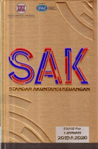 SAK (Standar Akuntansi Keuangan) efektif per 1 Januari 2019 dan 2020