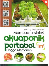 Step by step komplet membuat instalasi akuaponik portabel 1 meter persegi hingga memanen