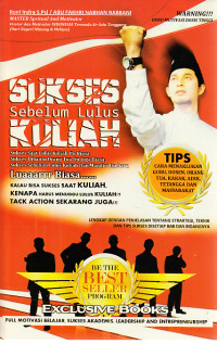 Sukses sebelum lulus kuliah